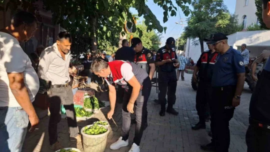 Kuyucak İlek Pazarı'nda denetim ve bilgilendirme