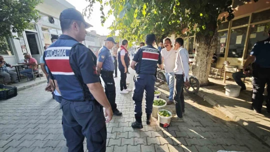 Kuyucak İlek Pazarı'nda denetim ve bilgilendirme