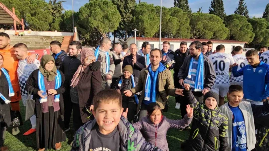 Kuyucakspor'da 3 puan özel seyircilere armağan edildi