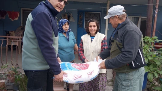 Leyleği gören gören 1 çuval unu kaptı