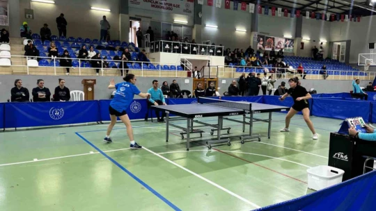 Masa Tenisi Türkiye Şampiyonları Aydın'da belli oldu