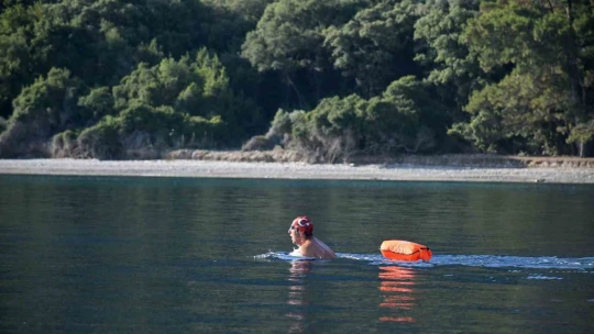 Master yüzücüler 38,5 kilometre kulaç atacak