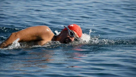 Master yüzücüler 38,5 kilometre kulaç atacak