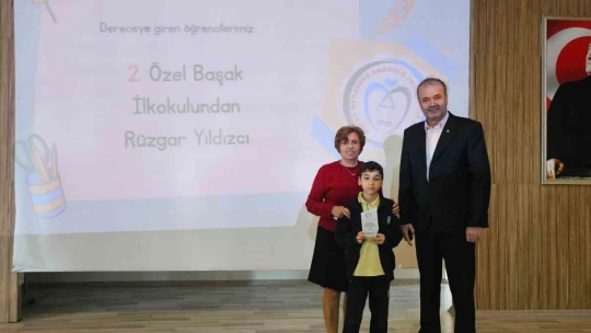 Matematik Yarışması'nda Başak Koleji öğrencisi, Aydın ikincisi oldu