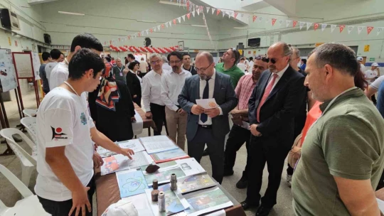 Meslek liselilerin bilim projeleri görücüye çıktı