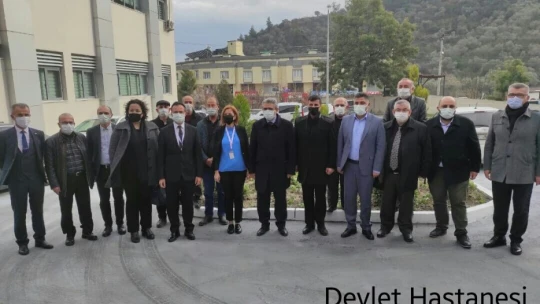 MHP'li Alıcık, Söke'yi ziyaret etti
