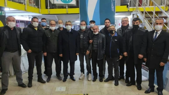 MHP'li Alıcık, Söke'yi ziyaret etti
