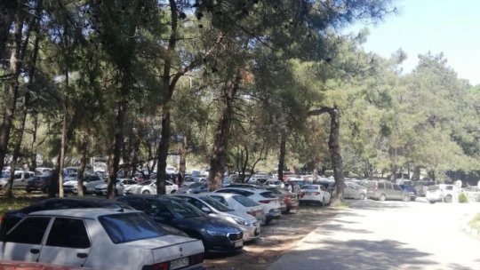 Milli Park'ta manzara, bayram tatilinde de değişmedi