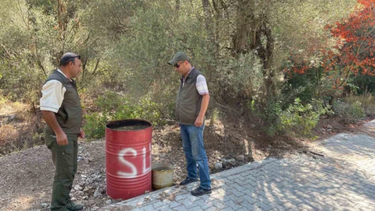 Milli Park'ta orman yangınına karşı bidonlu önlem