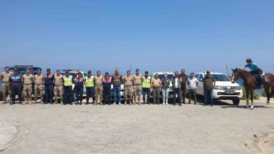 Milli Park'ta ziyaretçiler çevre konusunda bilgilendirildi