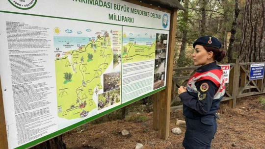 Milli Park'ta ziyaretçiler çevre konusunda bilgilendirildi