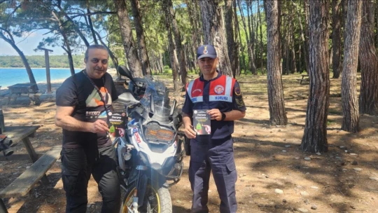 Milli Park'ta ziyaretçiler çevre konusunda bilgilendirildi