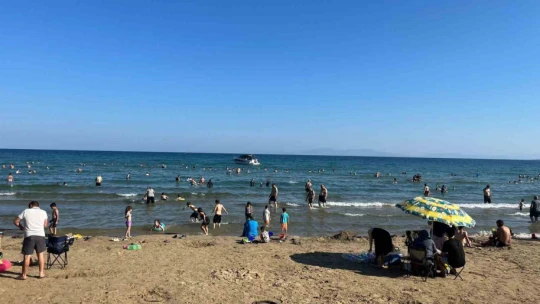 Milli parkta hafta sonu yoğunluğu
