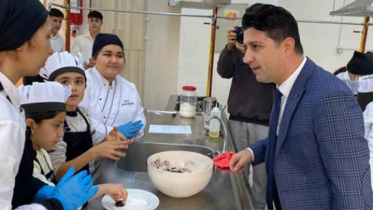 Minik şefler mutfakta hünerlerini sergiledi