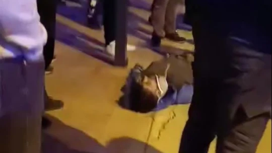 Motosikletin çarptığı şahıs hayatını kaybetti