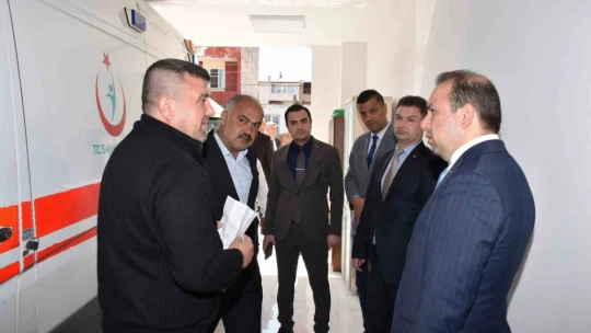 Müdür Şenkul, acil sağlık personellerini unutmadı