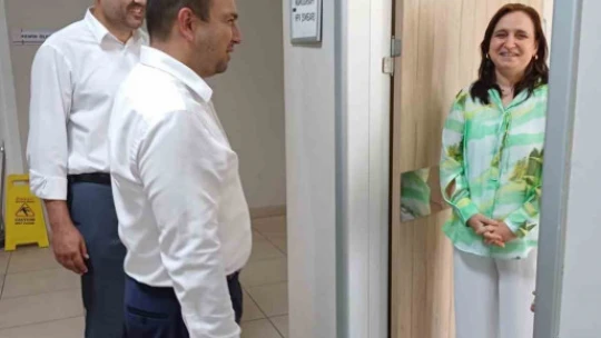 Müdür Şenkul, Çine'deki sağlık hizmetlerini yerinde inceledi