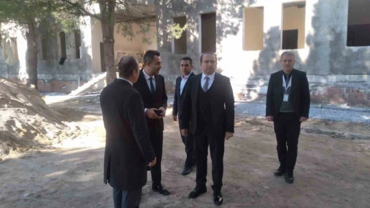 Müdür Şenkul, Germencik'te incelemelerde bulundu