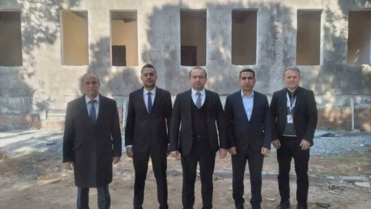 Müdür Şenkul, Germencik'te incelemelerde bulundu