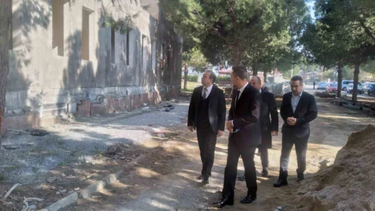 Müdür Şenkul, Germencik'te incelemelerde bulundu