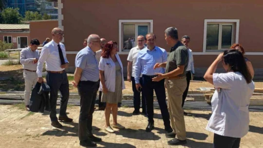 Müdür Şenkul, sağlık hizmetlerini yerinde inceledi