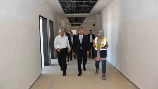 Müdür Şenkul, Şehir Hastanesi'nde inceleme yaptı