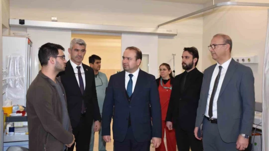 Müdür Şenkul, Yenipazar'da incelemelerde bulundu