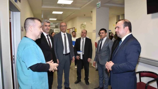 Müdür Şenkul, Yenipazar'da incelemelerde bulundu
