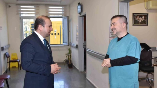 Müdür Şenkul, Yenipazar'da incelemelerde bulundu