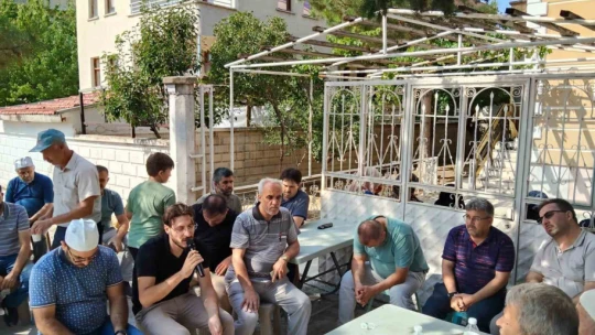 Müftü Yorulmaz'ın oğlu son yolculuğuna uğurlandı