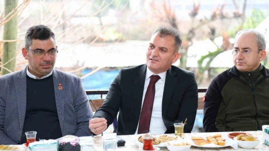 Muğla Orman Bölge Müdürü Ülküdür, Karacasu'daki bilgilendirme toplantısına katıldı