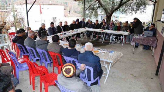 Muğla Orman Bölge Müdürü Ülküdür, Karacasu'daki bilgilendirme toplantısına katıldı