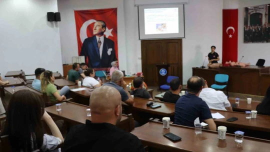 NAFAD ilk yardım eğitimini tamamladı