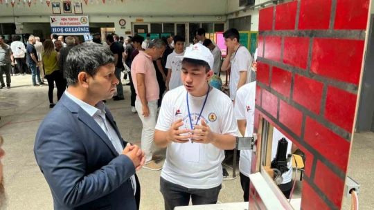 NAMTAL bilim projeleri fuarda sergilendi