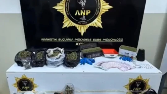 Narkotik ekipleri bağ evinde toprağa gömülü uyuşturucuyu ele geçirdi