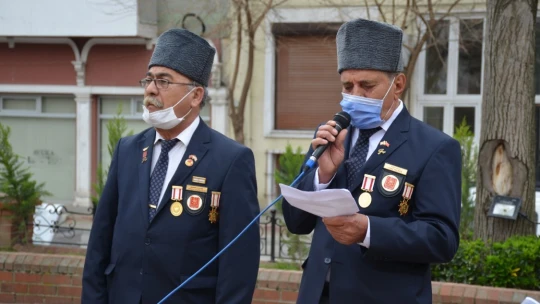 Nazillili gazilerden 18 Mart oratoryosu