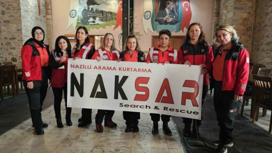 Nazilli Arama Kurtarma Derneği gazetecilerle buluştu