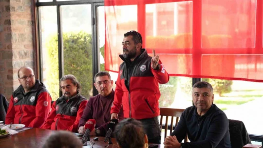 Nazilli Arama Kurtarma Derneği gazetecilerle buluştu