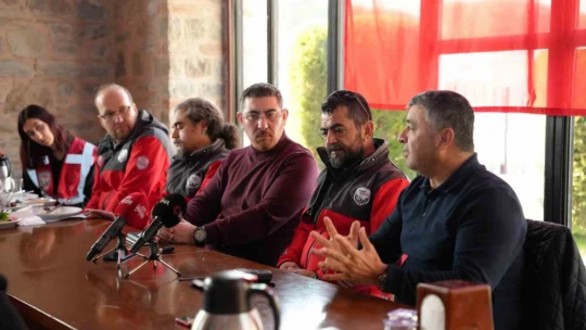 Nazilli Arama Kurtarma Derneği gazetecilerle buluştu