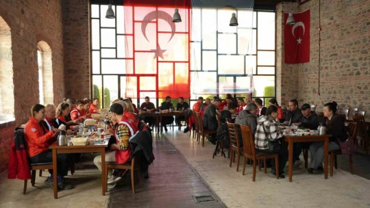 Nazilli Arama Kurtarma Derneği gazetecilerle buluştu