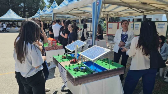 Nazilli Atatürk Anadolu Lisesi'nde Bilim Fuarı coşkusu