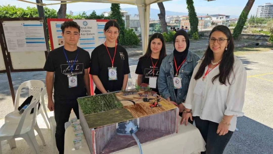 Nazilli Atatürk Anadolu Lisesi'nde Bilim Fuarı coşkusu