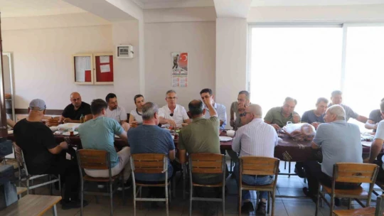 Nazilli Belediye Başkanı Tetik şoförlerle buluştu