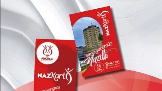 Nazilli Belediyesi 'Nazkart'ı tanıttı
