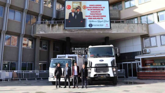 Nazilli Belediyesi araç filosu büyüyor