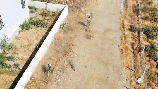 Nazilli Belediyesi İsabeyli'ye el attı