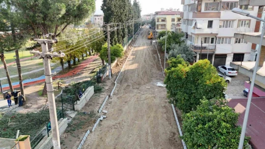 Nazilli Belediyesi'nden, 268 sokakta yol yenileme çalışması