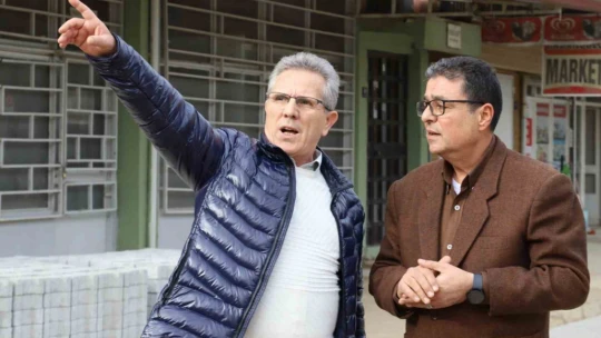 Nazilli Belediyesi'nden, 268 sokakta yol yenileme çalışması