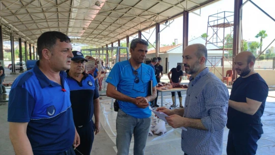 Nazilli Belediyesi'nden bayram mesaisi