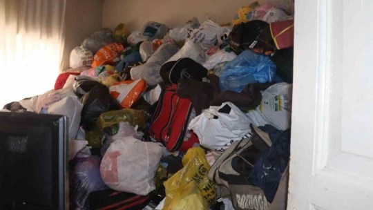 Nazilli Belediyesi'nden çöp eve müdahale